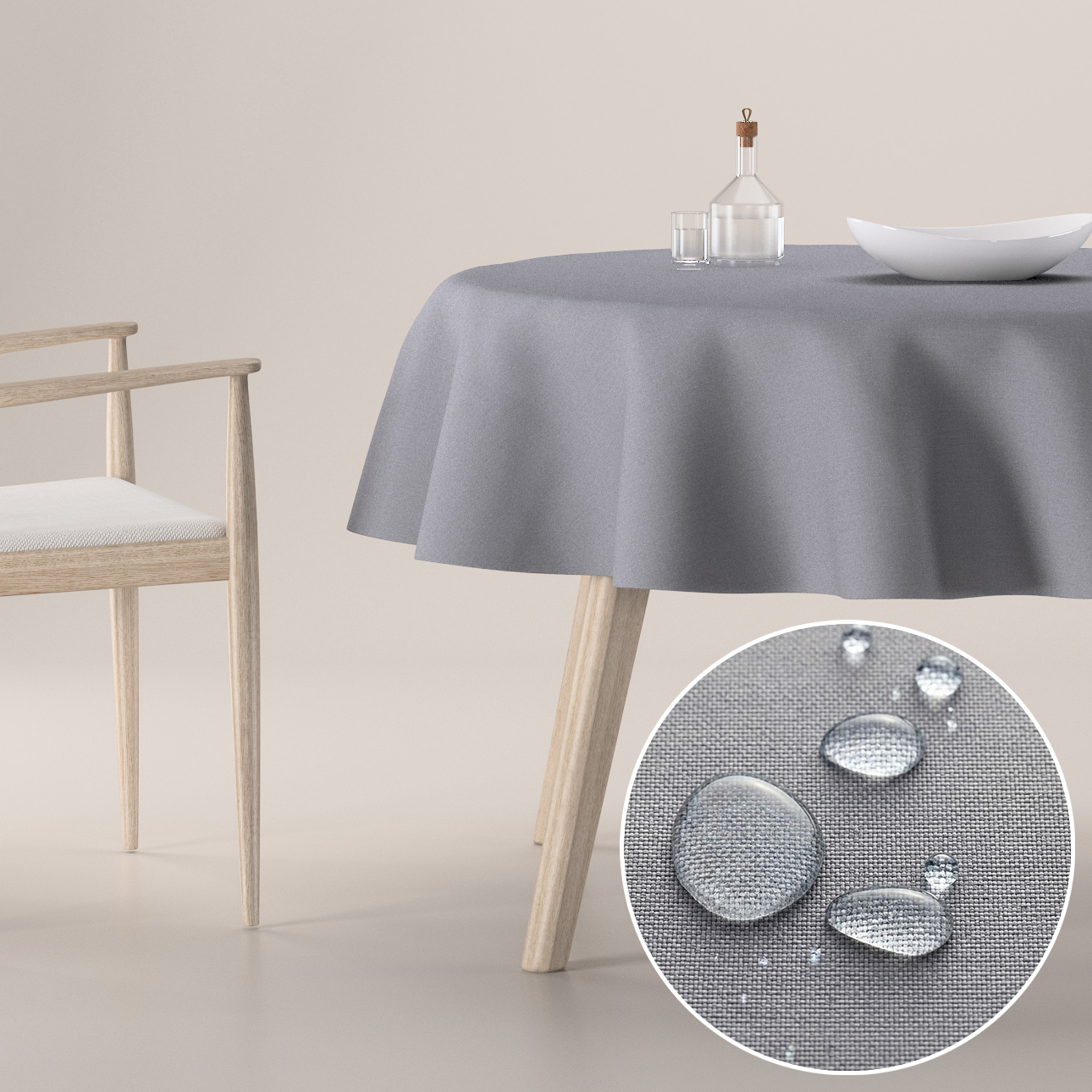 atsparios dėmėms staltiesės